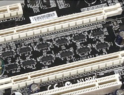 Digital SLI switching technology, as found on a MSI P4N Diamond motherboard.